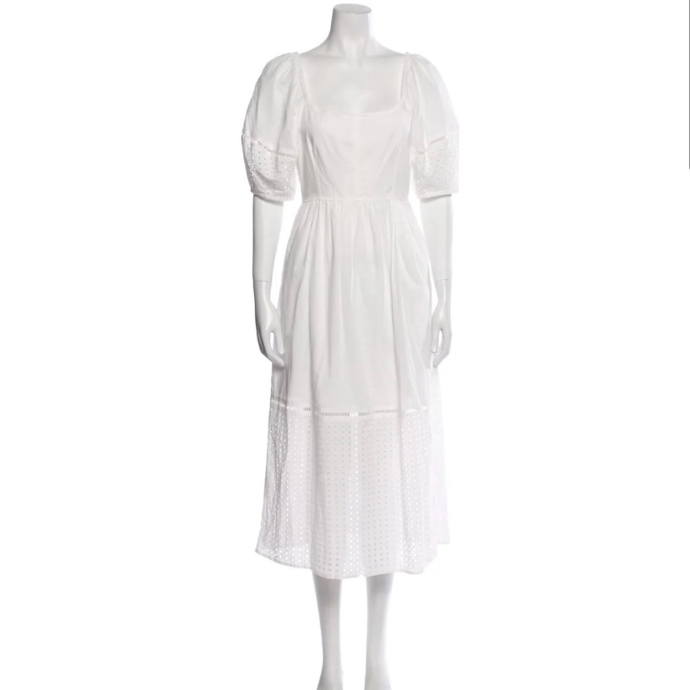 La Ligne Square Neckline Midi Length Dress NWT